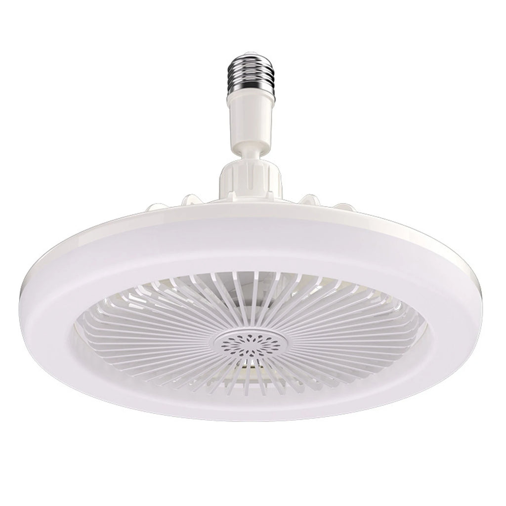 LED Fan Lamp Universal E27 Light Holder Aroma Ceiling Fan Lights with Remote Control 3 Speeds Wind Mute for Bedroom Dormitory