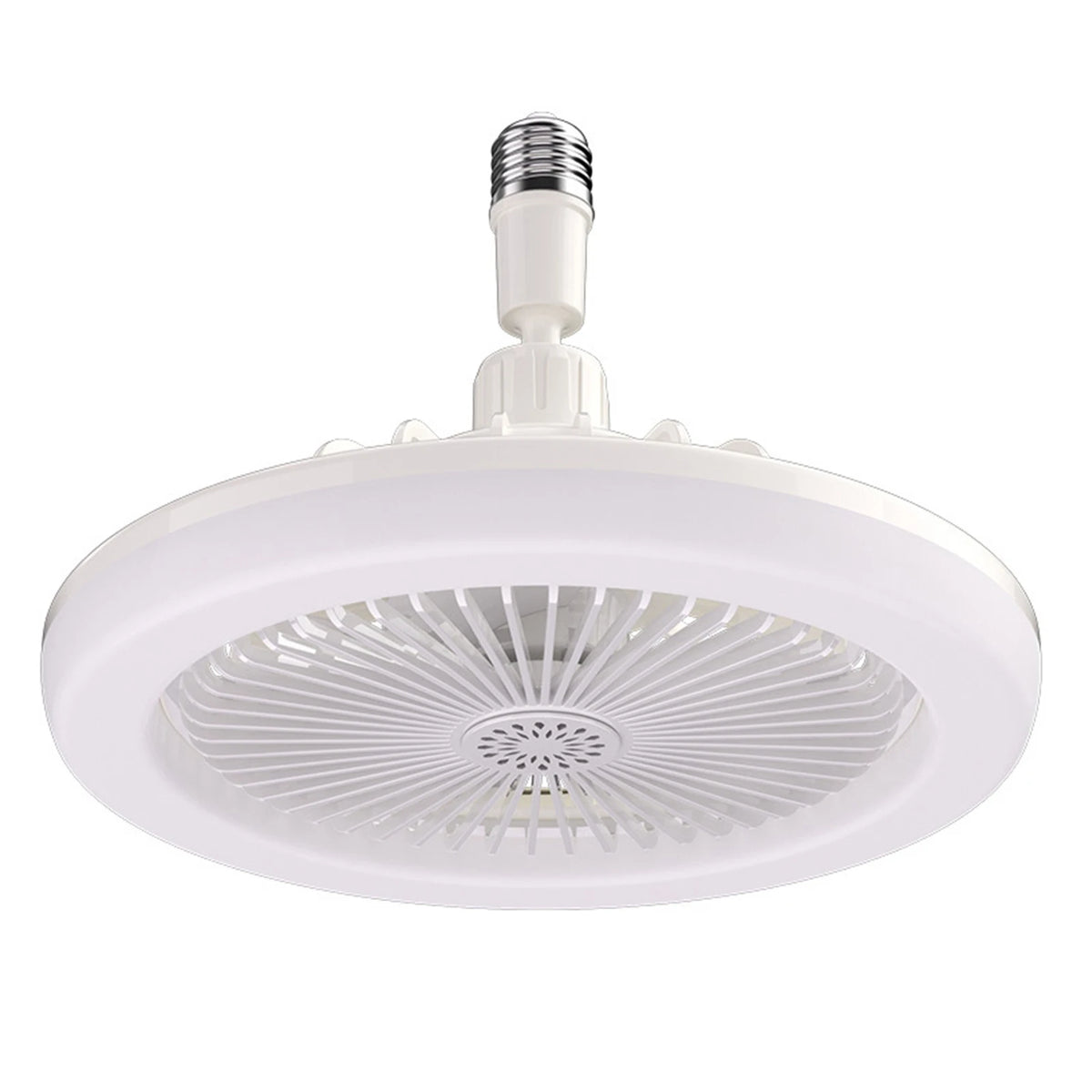 LED Fan Lamp Universal E27 Light Holder Aroma Ceiling Fan Lights with Remote Control 3 Speeds Wind Mute for Bedroom Dormitory